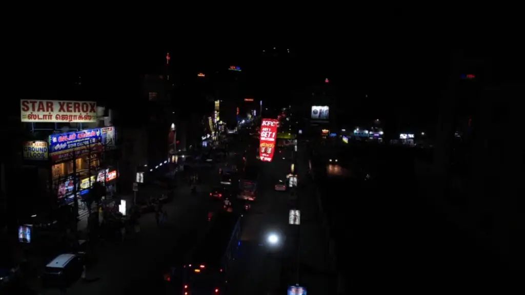 Flying LED Mesh Screens