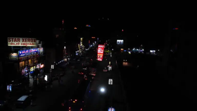 Flying LED Mesh Screens